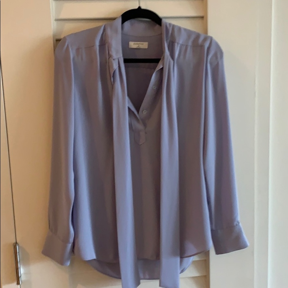 Aritzia long sleeve blouse with tie